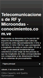 Mobile Screenshot of microondas.conocimientos.com.ve