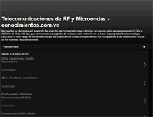 Tablet Screenshot of microondas.conocimientos.com.ve